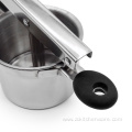 Non-slip Silicone Handle Stainless Steel Potato Masher